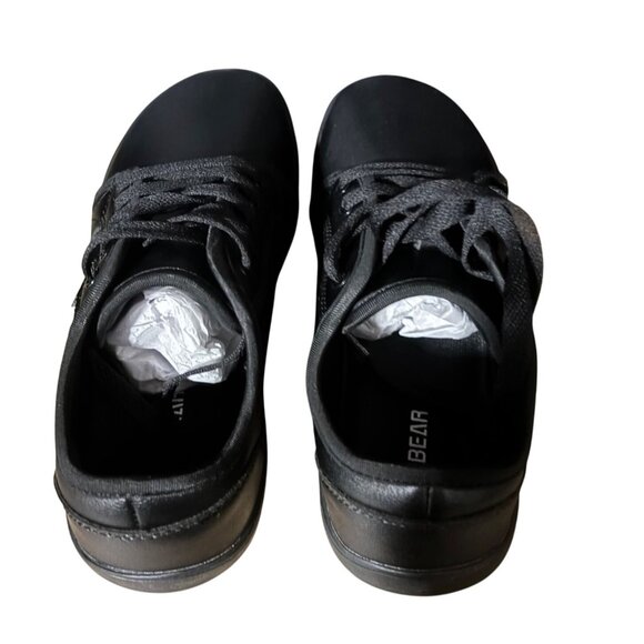 HOBIBEAR Minimalist Wide Toe Zero Drop Leather Shoes Sz 37 EU  6 US Womens Black - Picture 8 of 9